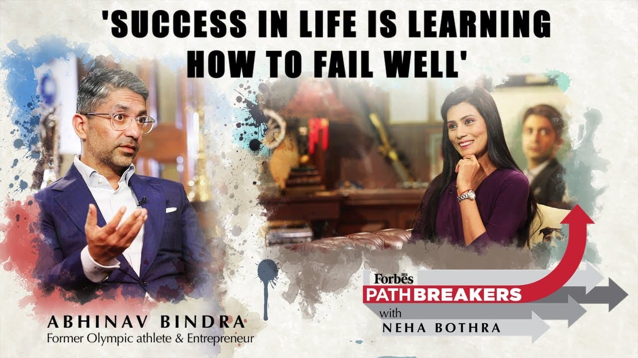 Mind Over Matter: Abhinav Bindra on achieving goals — video
