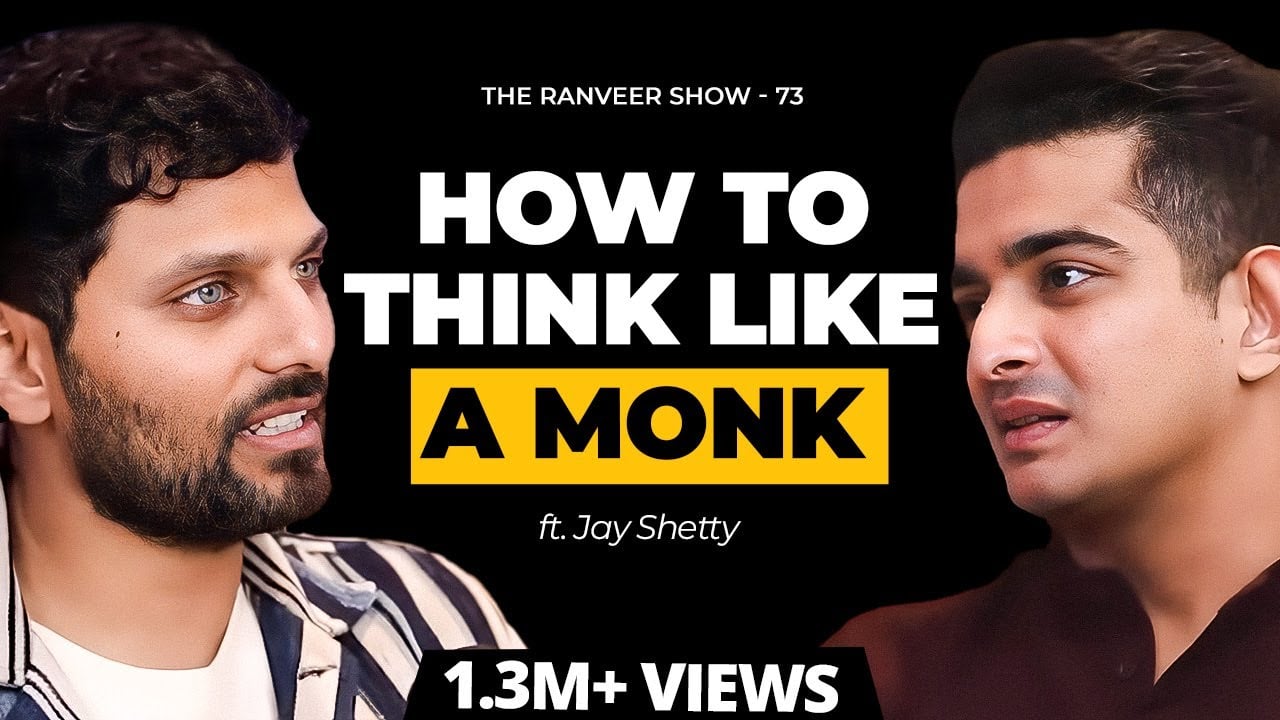 Jay Shetty On How To Think Like A Monk | Personal Life, Relationship, Bhagavad Gita Lessons — video