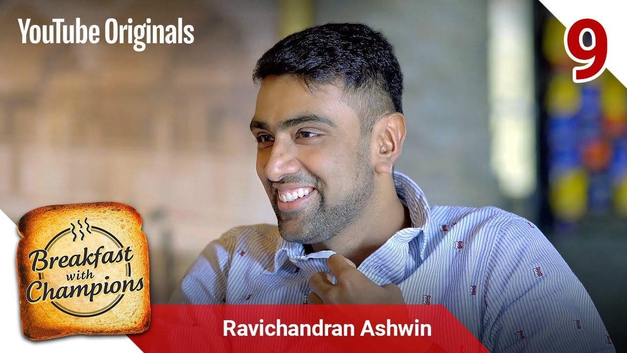 Ravichandran Ashwin | Breakfast with Champions — video