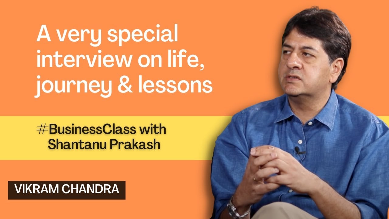 Vikram Chandra in conversation with Shantanu Prakash — video