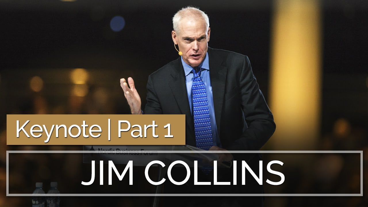 Jim Collins: Being Great Is a Matter of Choice and Discipline — video