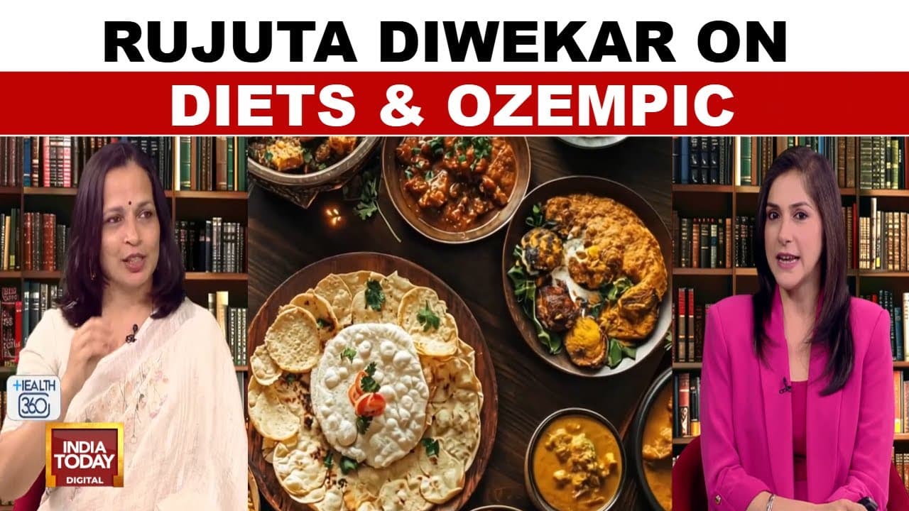 Rujuta Diwekar Busts Myths About Diets, Inflammation, Ozempic & Suggests ‘Common Sense Diet’ — video