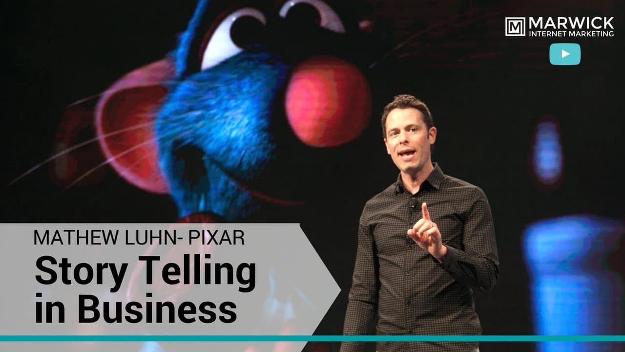 Story Telling In Business - Pixar Story Teller Mathew Luhn — video