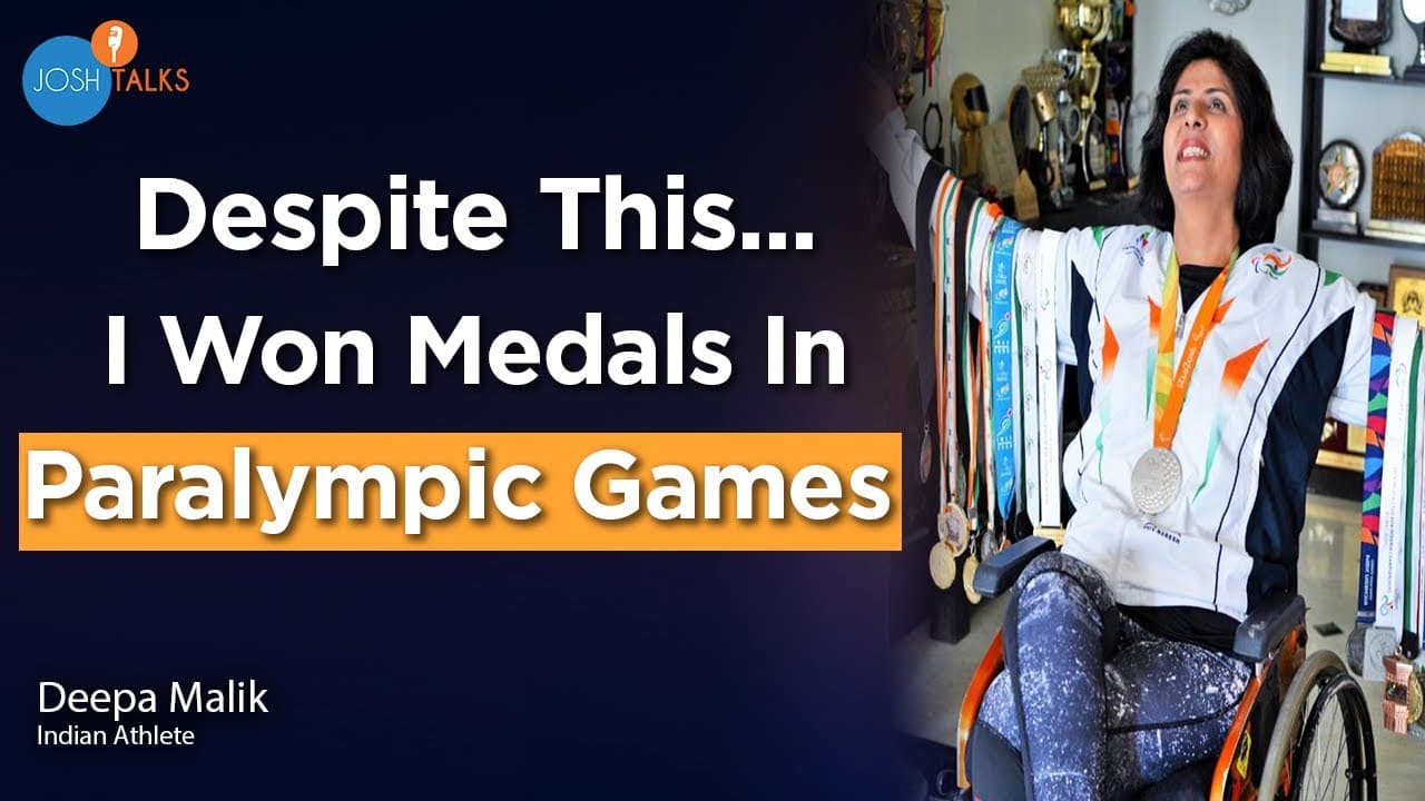 Disability Didn't Stop Me From Winning Paralympic Games | Deepa Malik — video