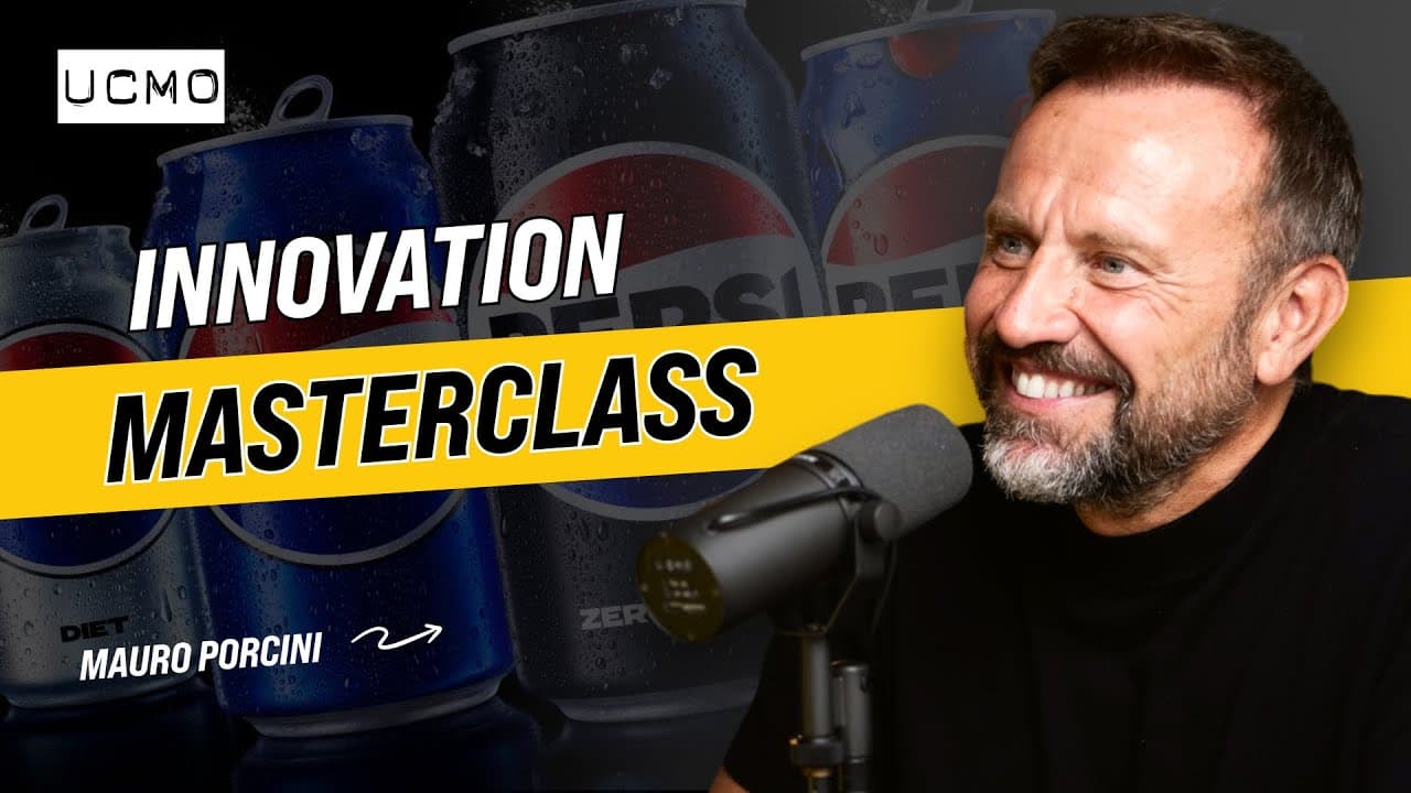 An innovation masterclass; how Mauro Porcini created a culture of innovation at Pepsi — video
