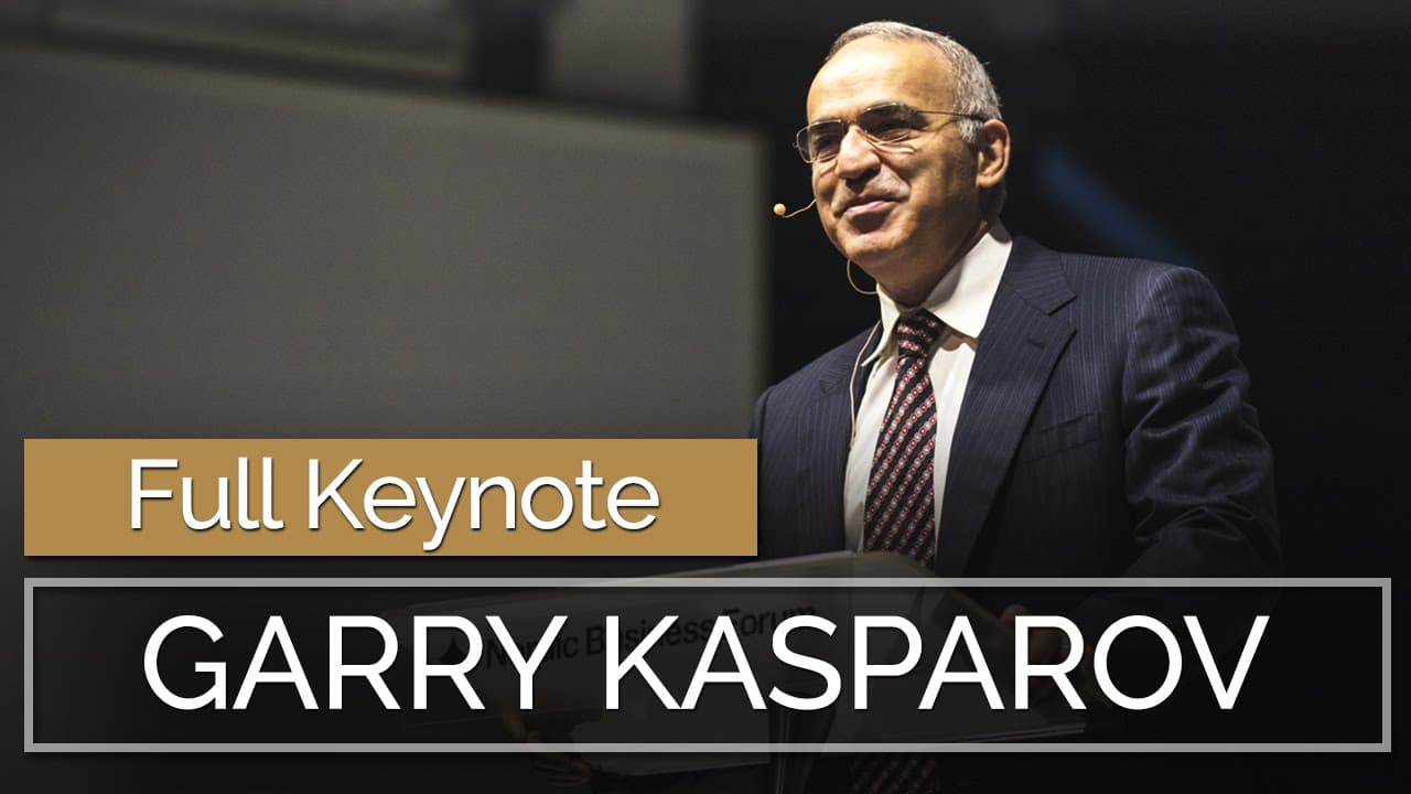 Garry Kasparov - Taking Risks Pays Off - Nordic Business Forum — video