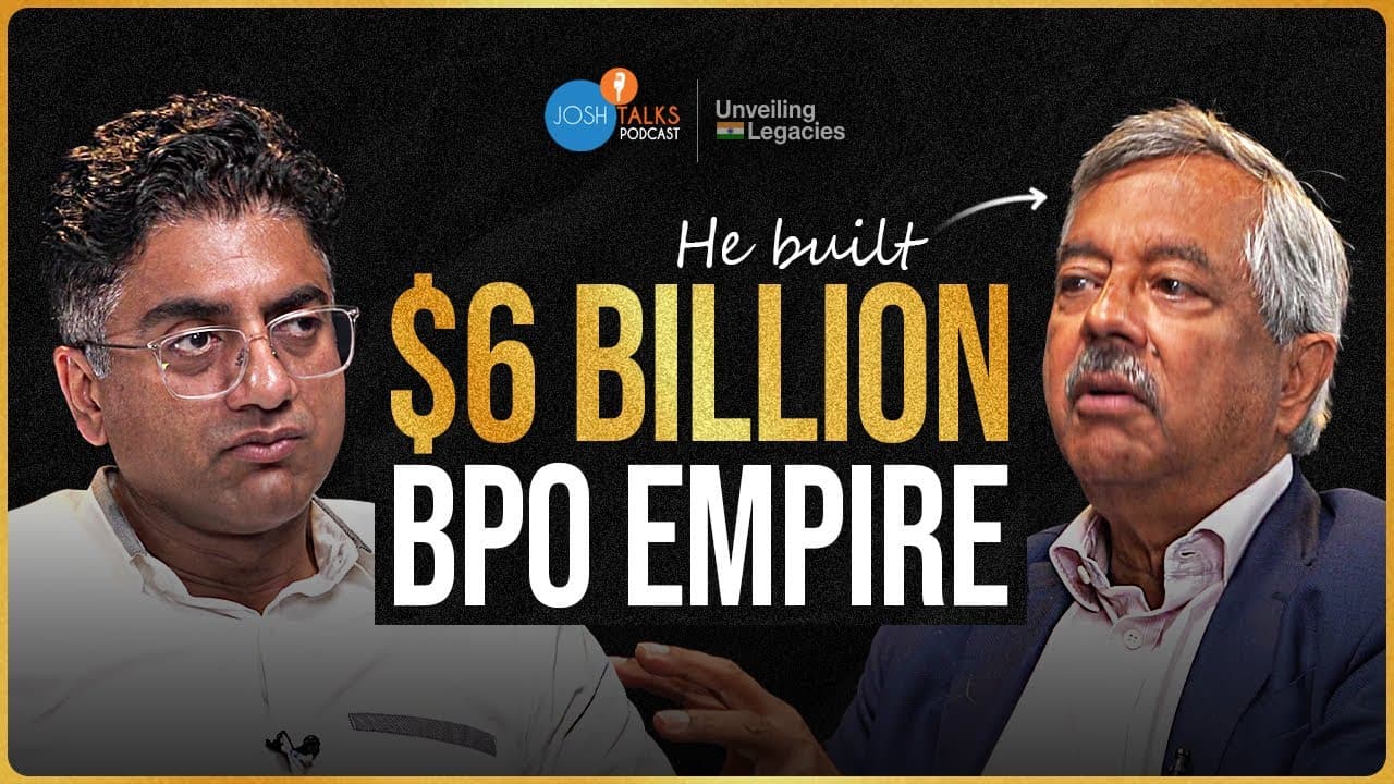Why India Builds Mediocre Companies? – Exclusive Insights From Genpact's Founder — video