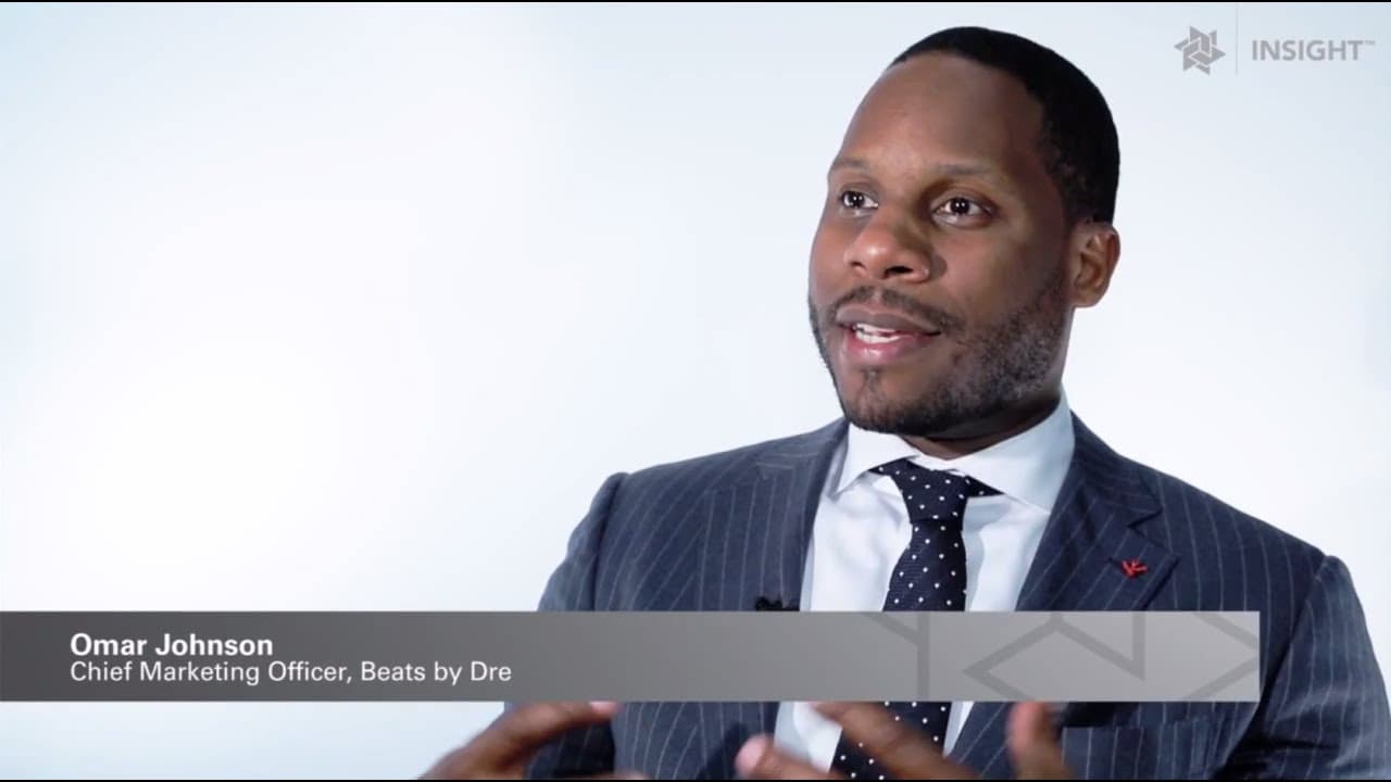 Omar Johnson, Beats by Dre: Bringing the brand to life through sport — video