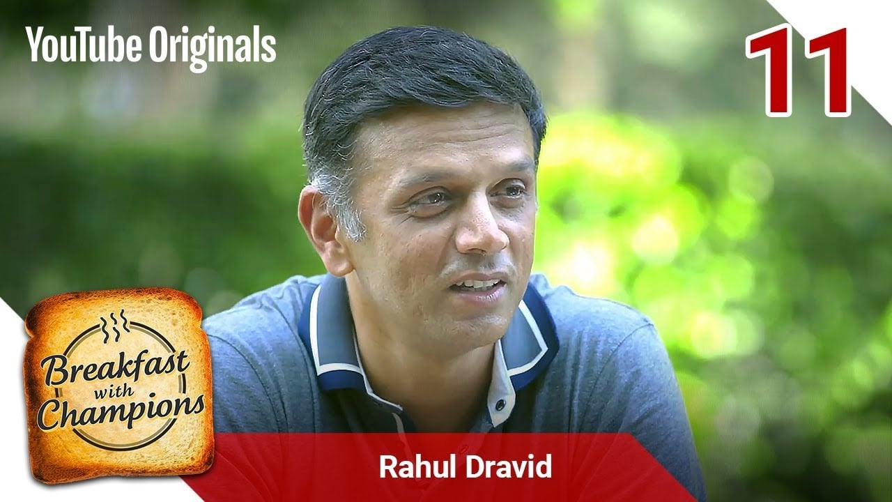 Rahul Dravid | Breakfast with Champions — video