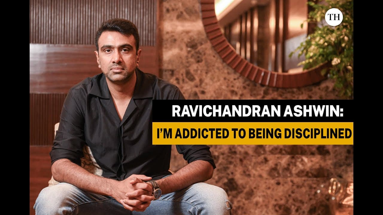 R. Ashwin interview | 'I’m addicted to being disciplined' — video